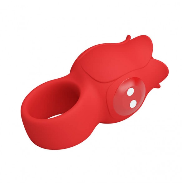 PRETTY LOVE - Jae Rose Finger Vibrator Ring (Chargeable - Red) PRETTY LOVE - Jae Rose Finger Vibrator Ring (Chargeable - Red)